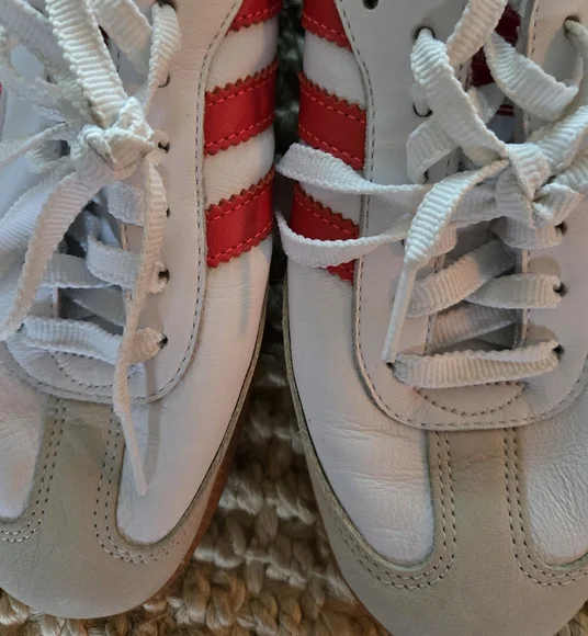 Adidas Samba white solar red off white W 10.5 - Picture 6 of 6